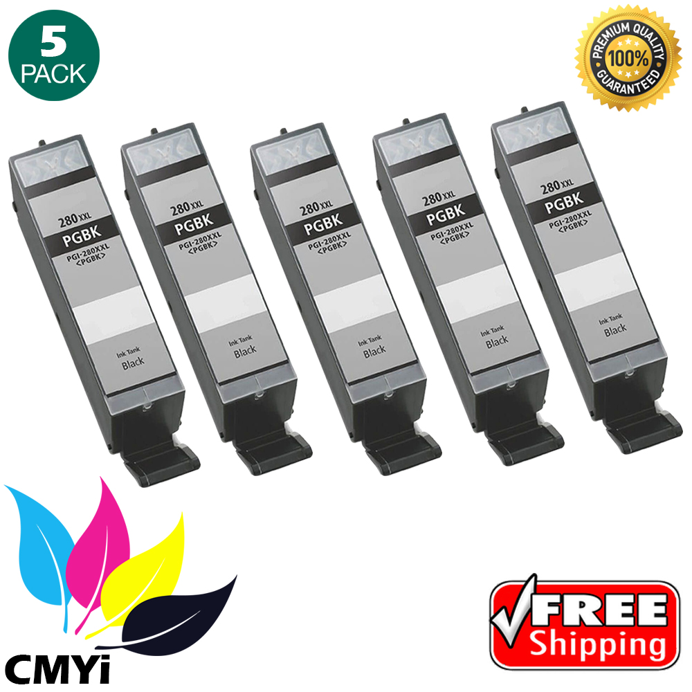 Cartucce Per TR7520 TR8520 Cartucce Inchiostro Compatibili Canon PIXMA - 5 Pezzi PGI-280 XXL CLI-281 XXL - Per TR7520, TS6120, TS9520 Ricambi Stampante Toner Kingdom - Foto 10