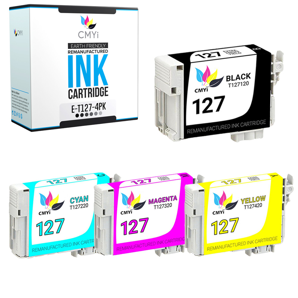 Compatible Ink Cartridges for Epson T127 127 Fits Stylus NX530 Workforce WF-3520 - Picture 76 of 110