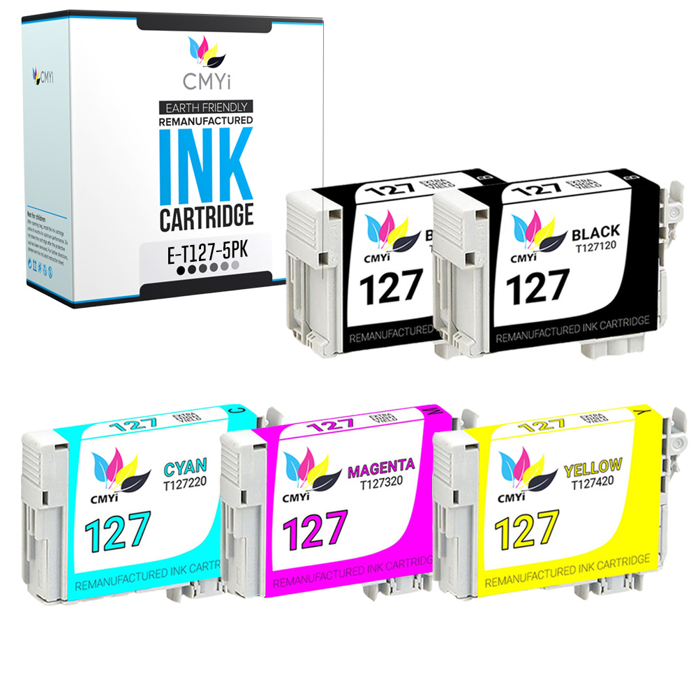 Compatible Ink Cartridges for Epson T127 127 Fits Stylus NX530 Workforce WF-3520 - Picture 83 of 110
