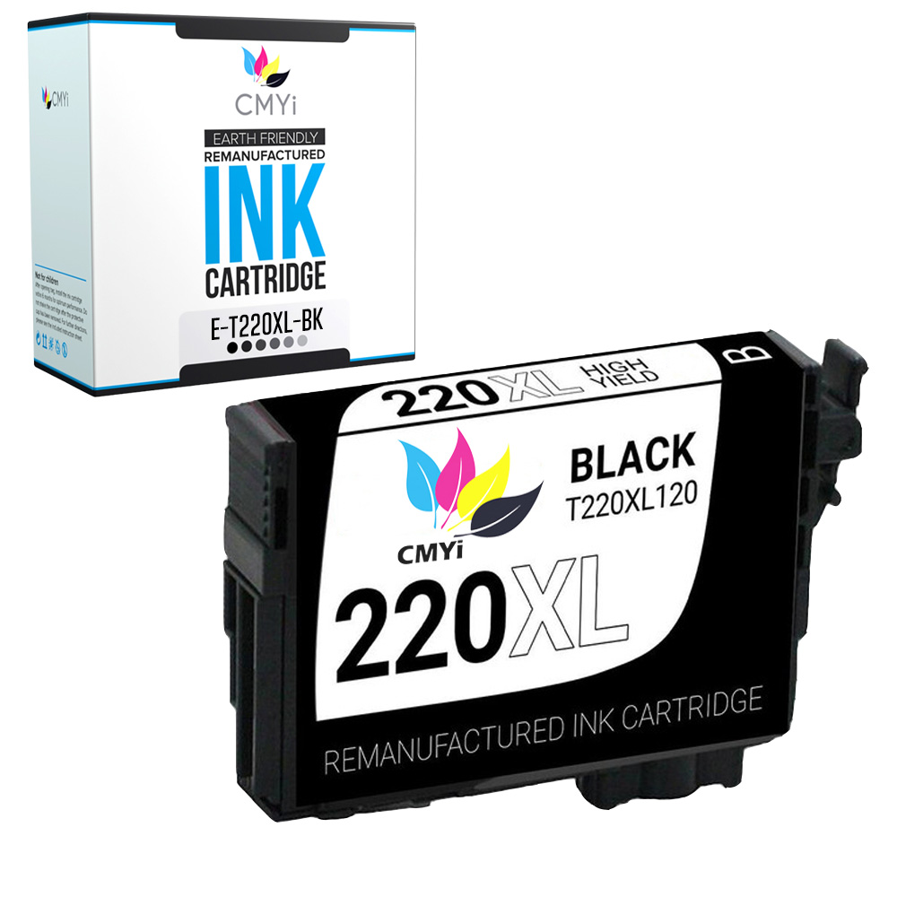 CMYi 220XL T220XL Black Color Ink Cartridges For Epson WorkForce 2750 2760 2650