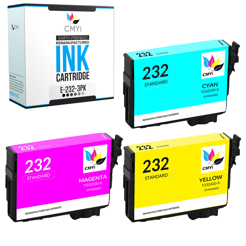 232 and 232 XL Ink for Epson 232XL Fits XP-4200  XP-4205 WF-2930 WF-2950