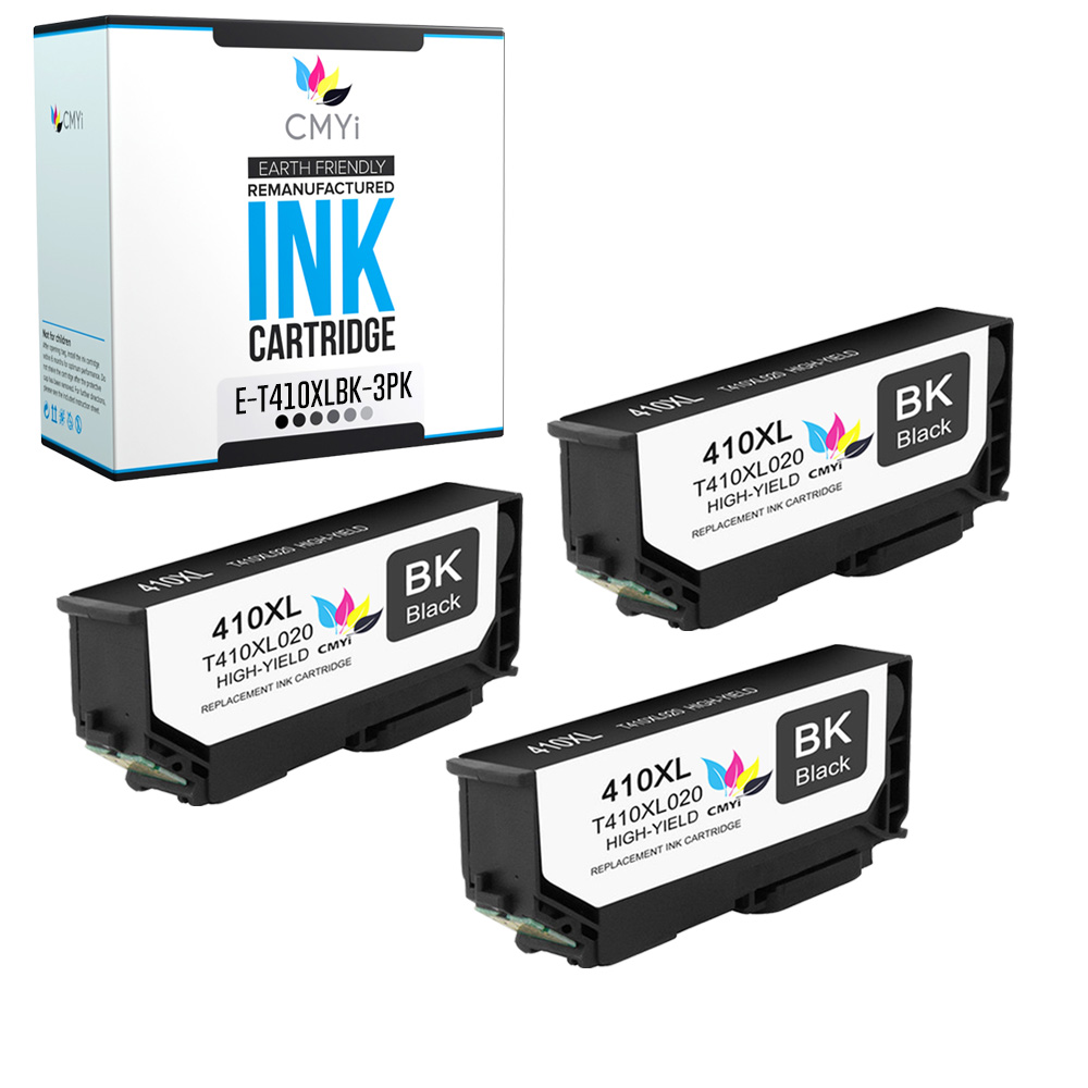 410XL Black Color Ink Cartridges for Epson 410 XL Cartridge Expression Premium