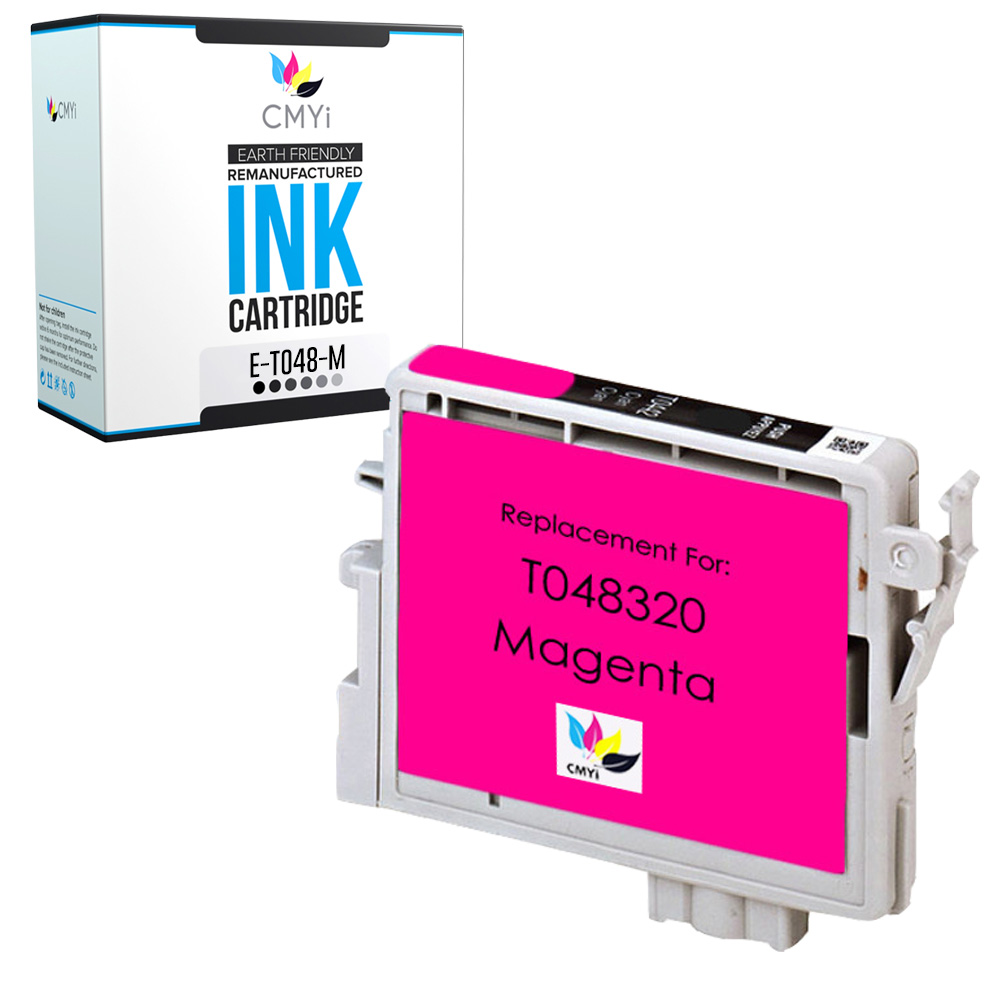 1-PK Compatible Epson 48 Magenta Ink Cartridge for Stylus Photo R320 R330M RX500