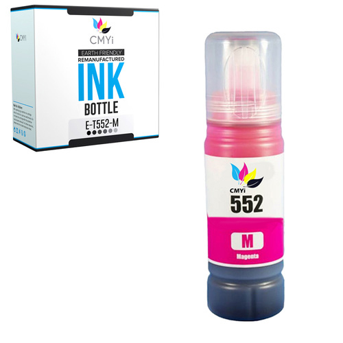 Compatible Ink Bottles for Epson 552 Black Color Combo Fits EcoTank Pro