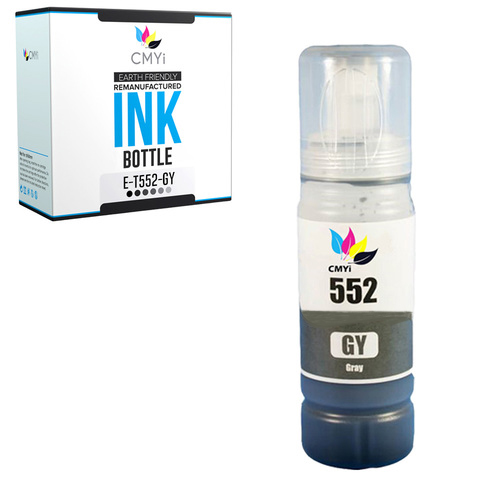 Compatible Ink Bottles for Epson 552 Black Color Combo Fits EcoTank Pro