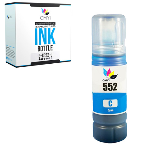 Compatible Ink Bottles for Epson 552 Black Color Combo Fits EcoTank Pro