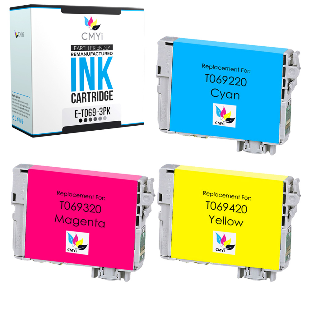 T069 Black Color Ink Cartridges Lot For Epson Stylus and WorkForce