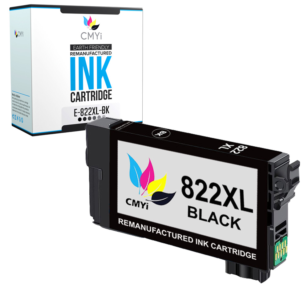 822XL T822XL Black Color Ink Cartridges Lot For Epson WorkForce