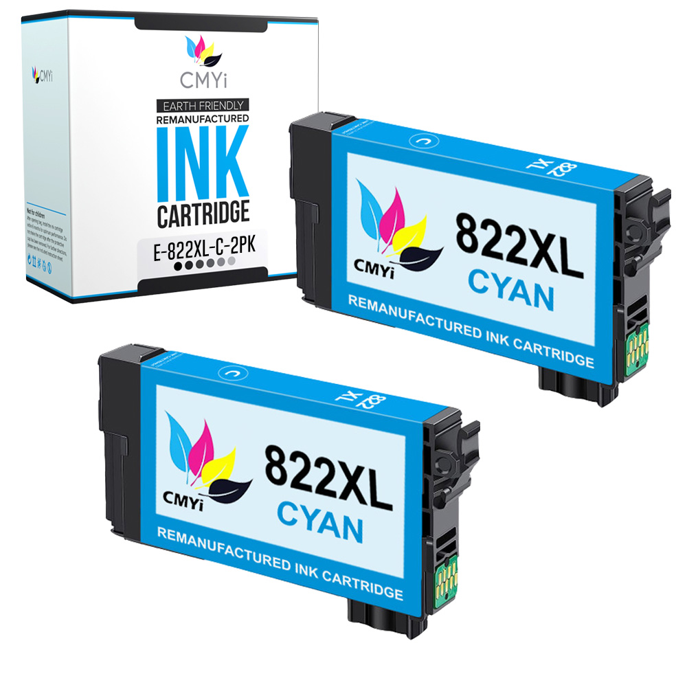 822XL T822XL Black Color Ink Cartridges Lot For Epson WorkForce