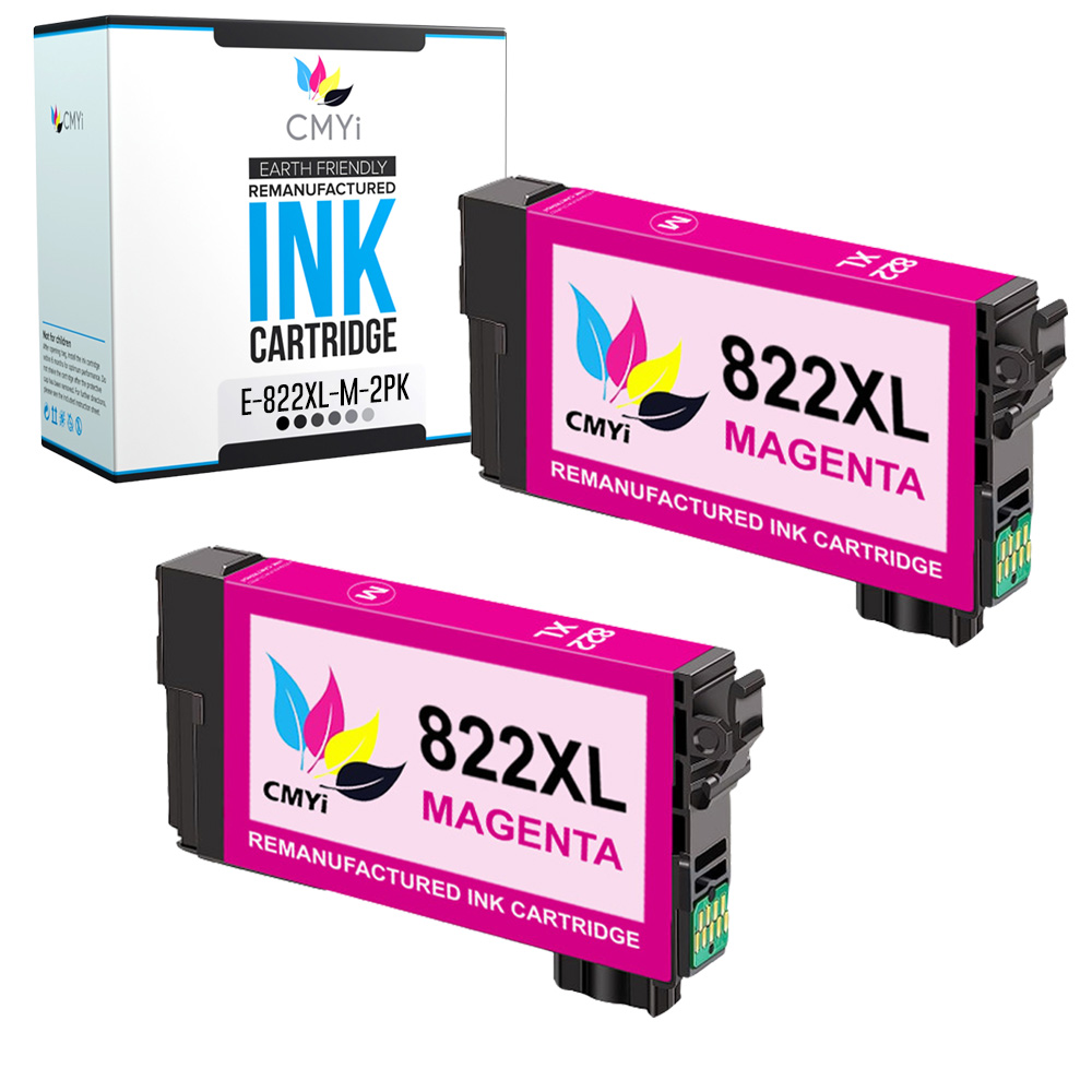 822XL T822XL Black Color Ink Cartridges Lot For Epson WorkForce