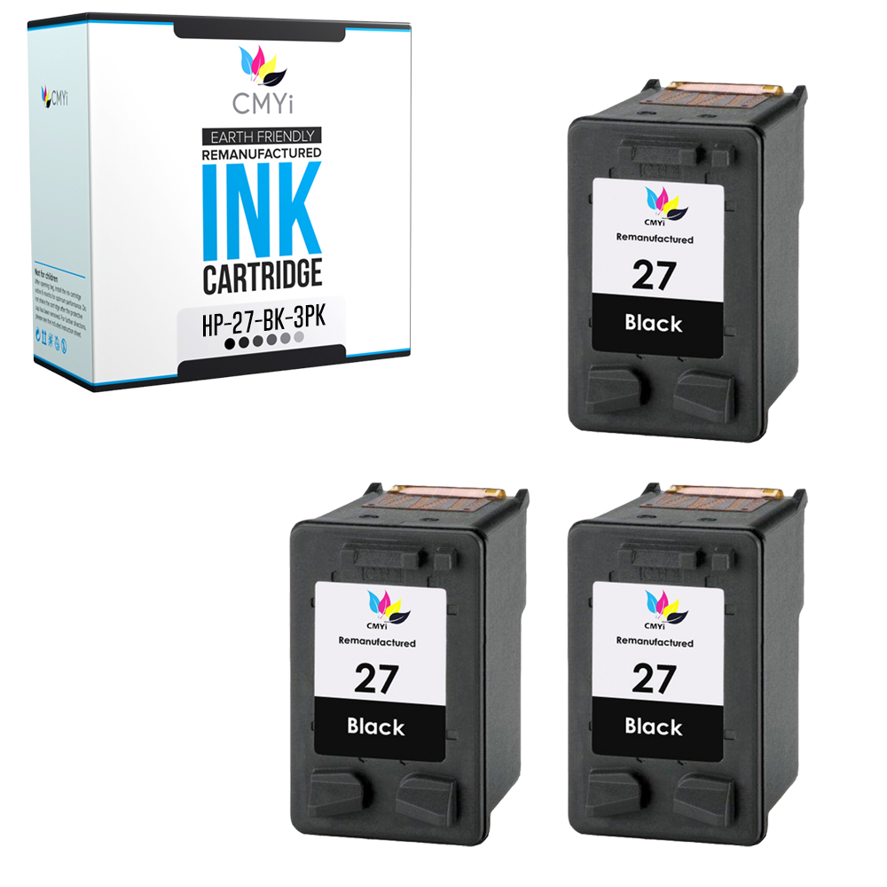 Black Color Ink Cartridges Lot for HP 27 28 for DeskJet Fax PSC
