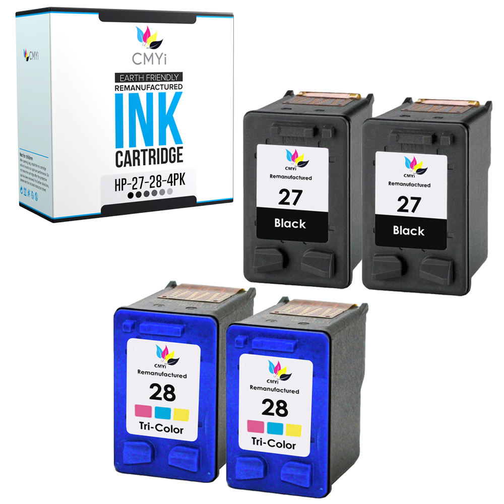 Black Color Ink Cartridges Lot for HP 27 28 for DeskJet Fax PSC
