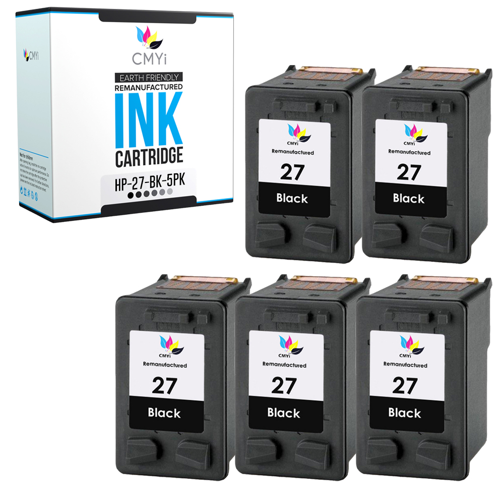 Black Color Ink Cartridges Lot for HP 27 28 for DeskJet Fax PSC