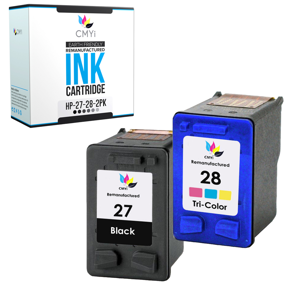Black Color Ink Cartridges Lot for HP 27 28 for DeskJet Fax PSC