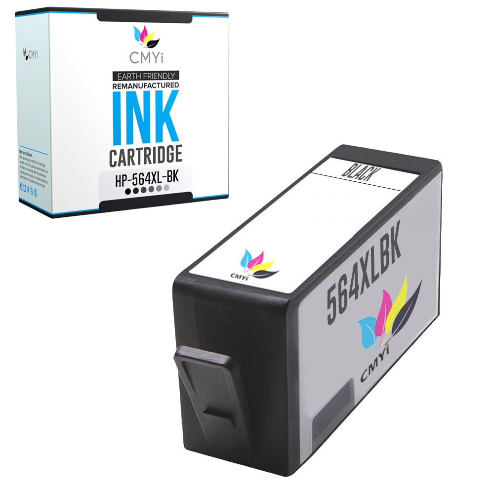Black Color CMYi Ink Lot for HP 564XL Cartridge for PhotoSmart DeskJet OfficeJet