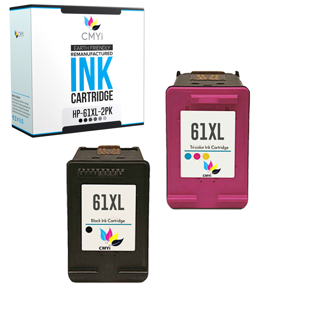 Replacement HP 61XL Ink Catridges 61 XL Black Color Cartridge Combo Pack - Picture 14 of 16