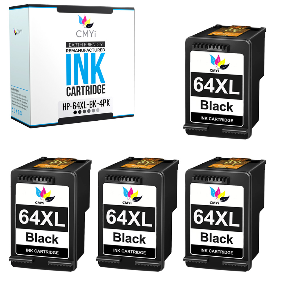 Kompatybilne wkłady atramentowe CMYi HP 64XL w kolorze czarnym partia 64XL wkład kombi pakiet - Zdjęcie 34 z 82