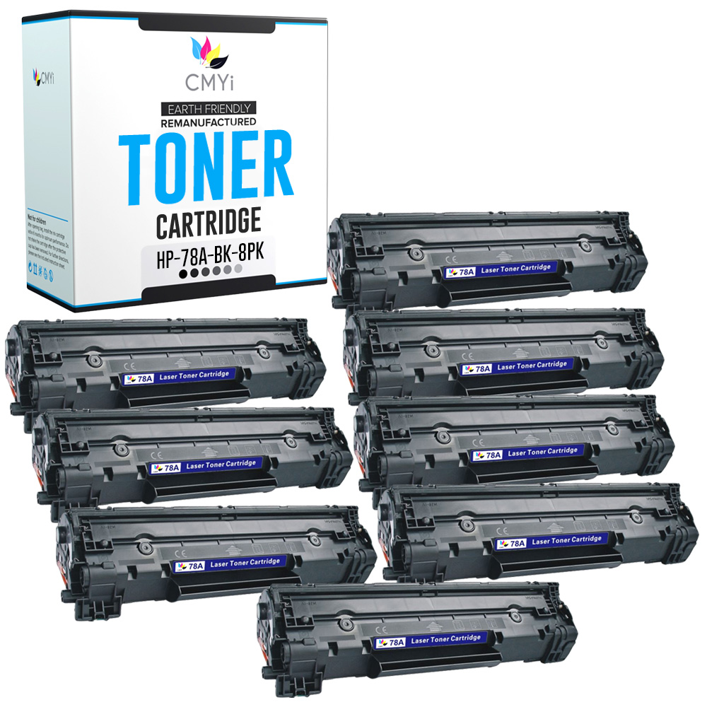 Black CMYi Toner Cartridge Combo Pack Lot fits for HP 78A CE278A