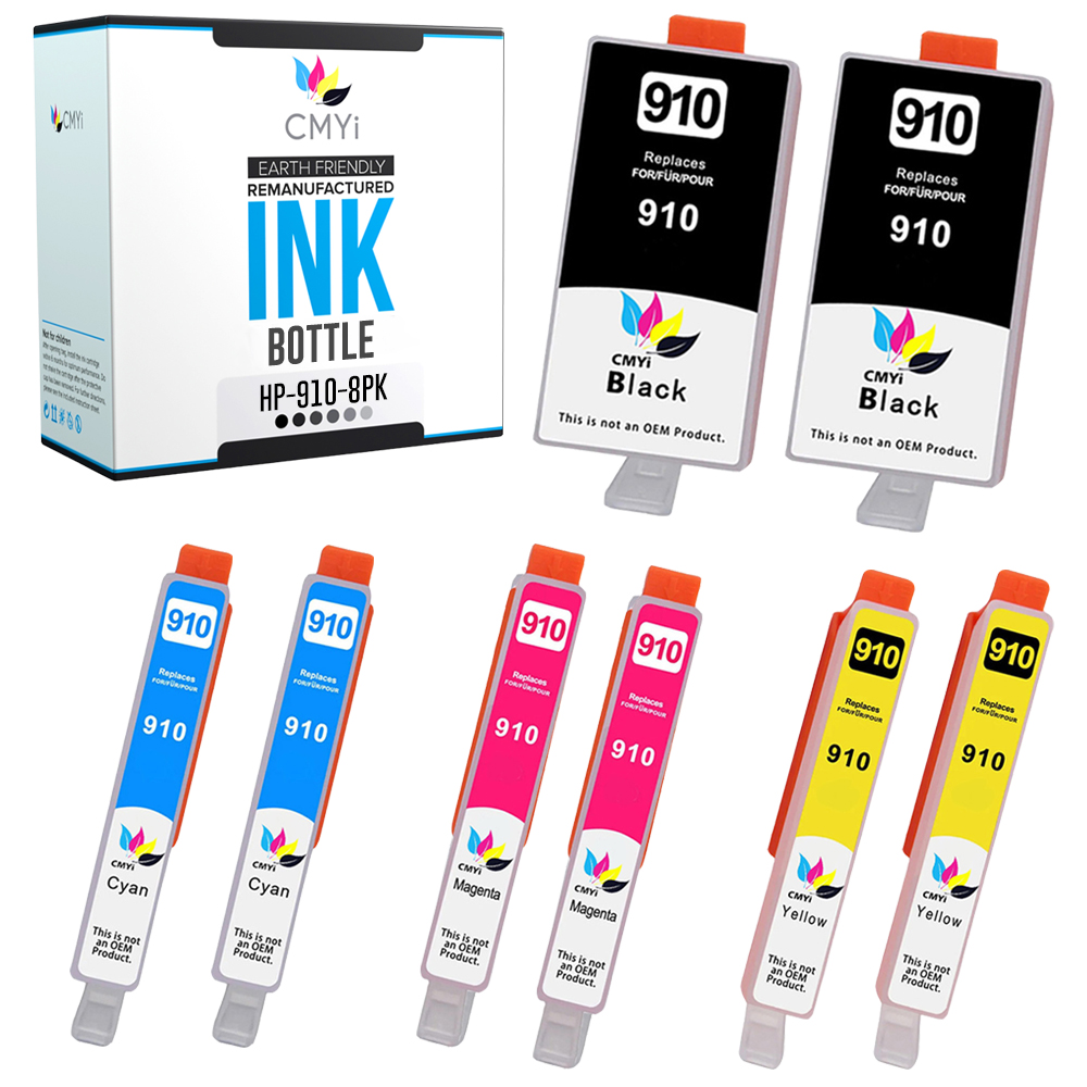 Black Color Ink Cartridges Lot for HP 910 for OfficeJet 8010, 8012, 8014, 8015 - Picture 24 of 24