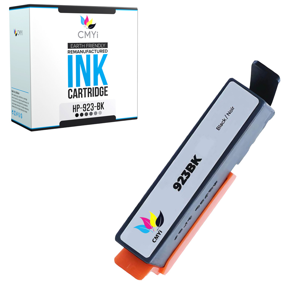 Black Color Ink Cartridges Lot for HP 923 for OfficeJet