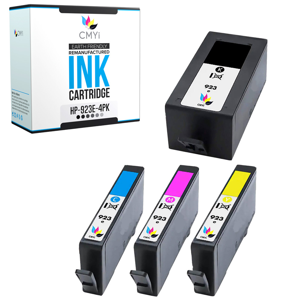 Black Color Ink Cartridges Lot for HP 923e for OfficeJet