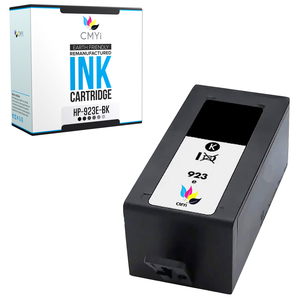 Black Color Ink Cartridges Lot for HP 923e for OfficeJet