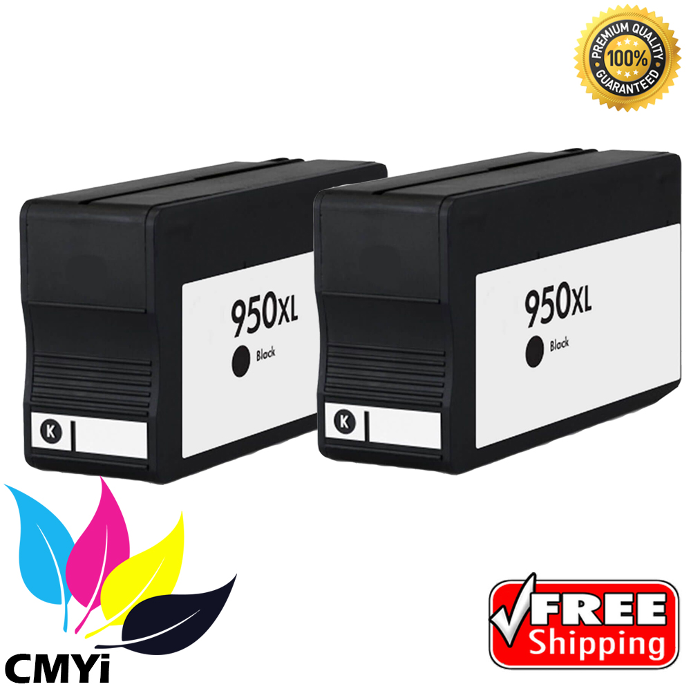 950xl Ink 950XL 951XL Replacement Ink Cartridges for HP 950 951 XL Black Color ...