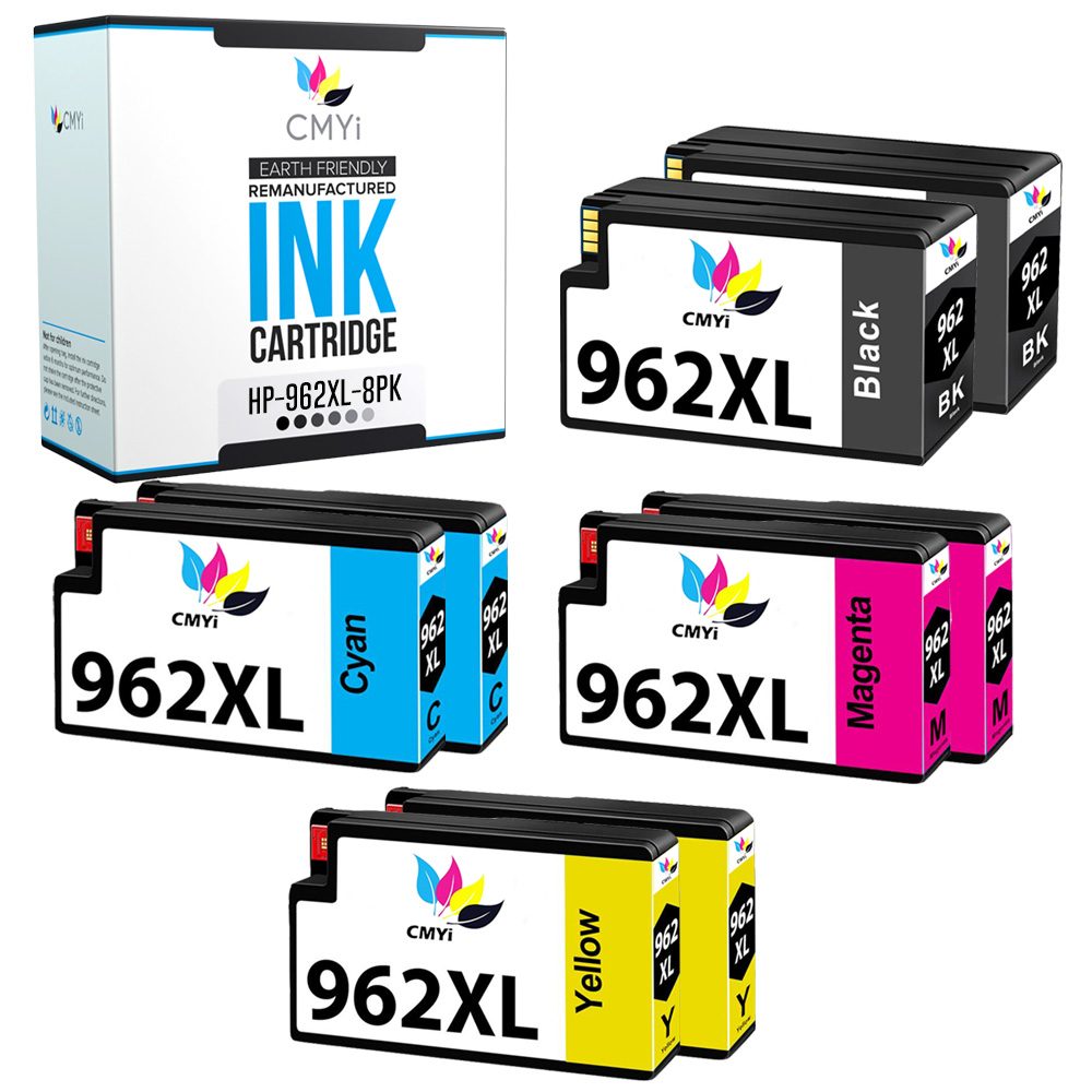 Black Color Ink Lot for HP 962XL for OfficeJet Pro 9010 9015 9018 9020 9025