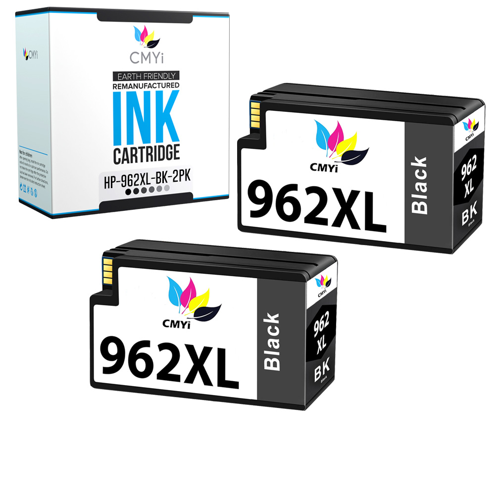 Black Color Ink Lot for HP 962XL for OfficeJet Pro 9010 9015 9018 9020 9025