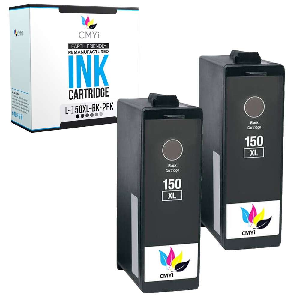 Lote de cartuchos de tinta color negro CMYi 150XL para impresoras Lexmark - Imagen 41 de 96