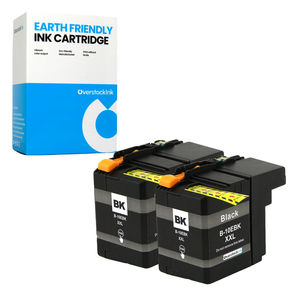 OSI Compatible 2-Pack LC10EBK Ink Cartridges fits Brother MFC-J6925DW