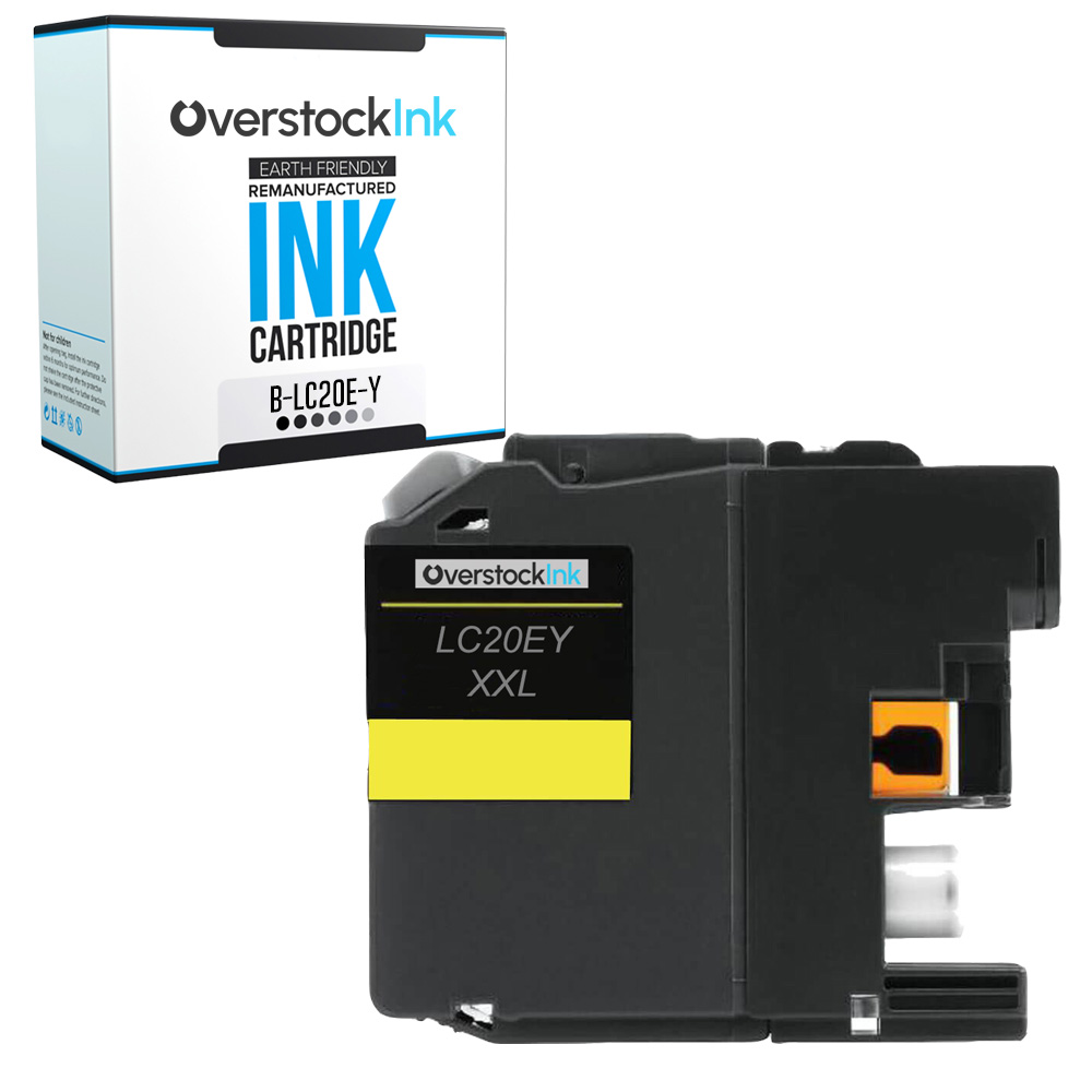 1Pack Compatible LC20E Yellow Ink XXL fits Brother MFC-J5920DW J775DWL J785DW