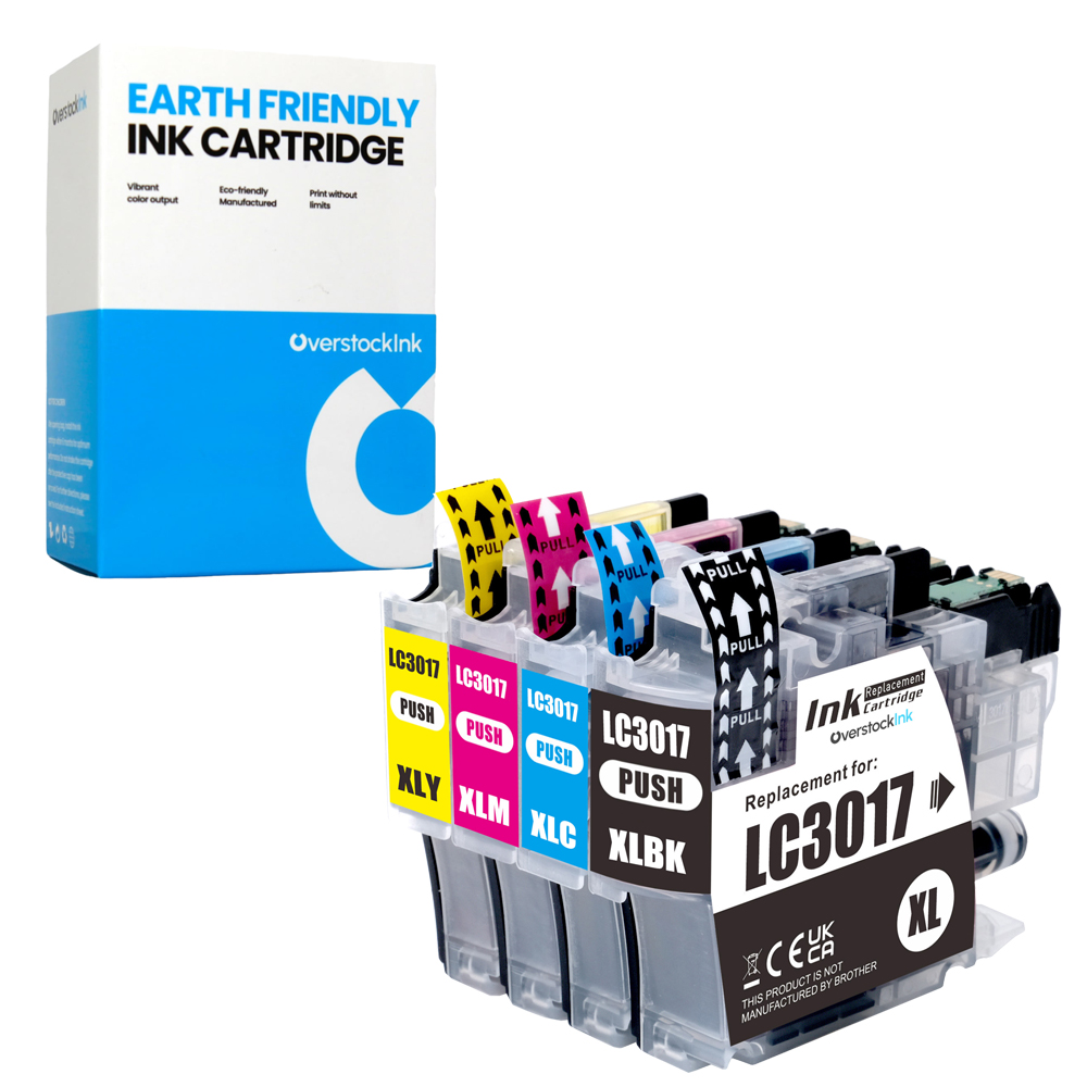Compatible Black Color Ink Cartridges Lot fits Brother LC3017 for MFC