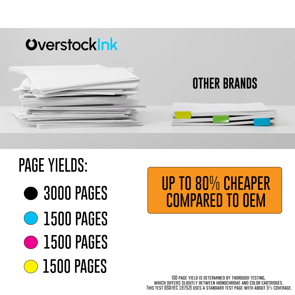 OSI Compatible 3PK LC3019 Color Ink Cartridges fits Brother MFC-J6530DW J6930DW