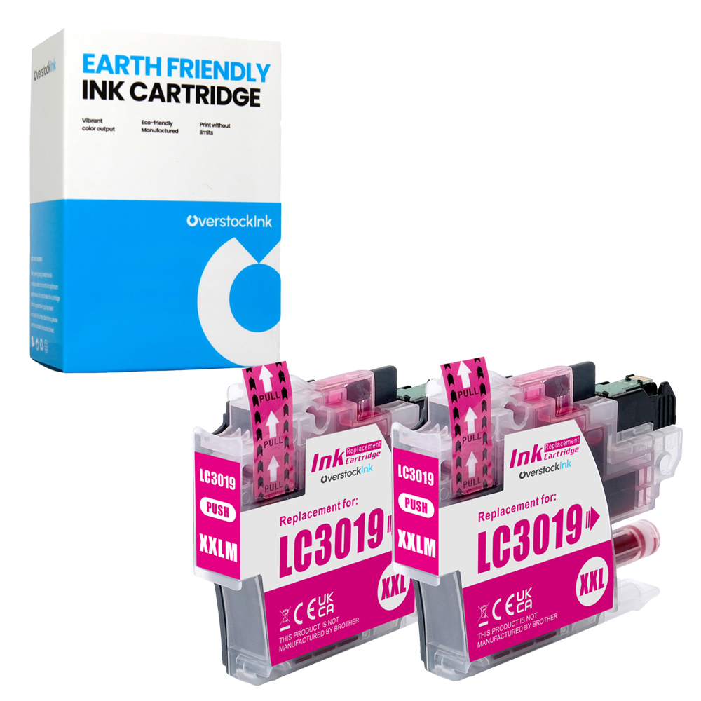 OSI Compatible 2-Pack LC3019M Ink Cartridges fits Brother MFC-J5335DW J6530DW