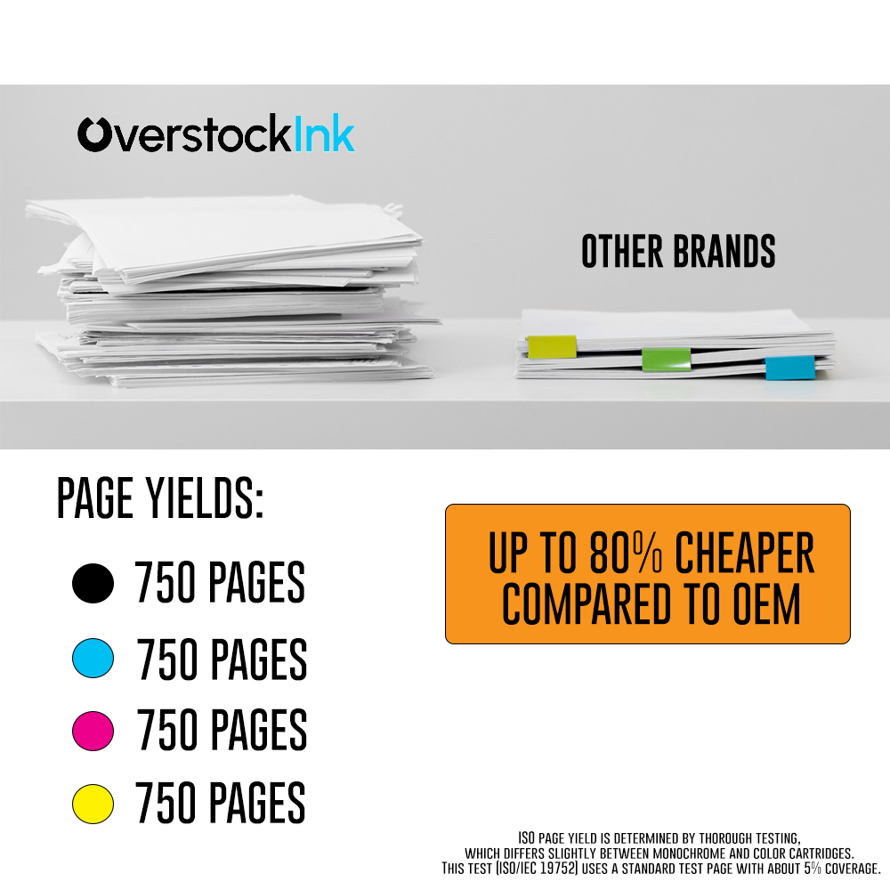 7PK OSI Compatible LC404 Ink Cartridges fits Brother MFC-J1205W J1205W XL J1215W