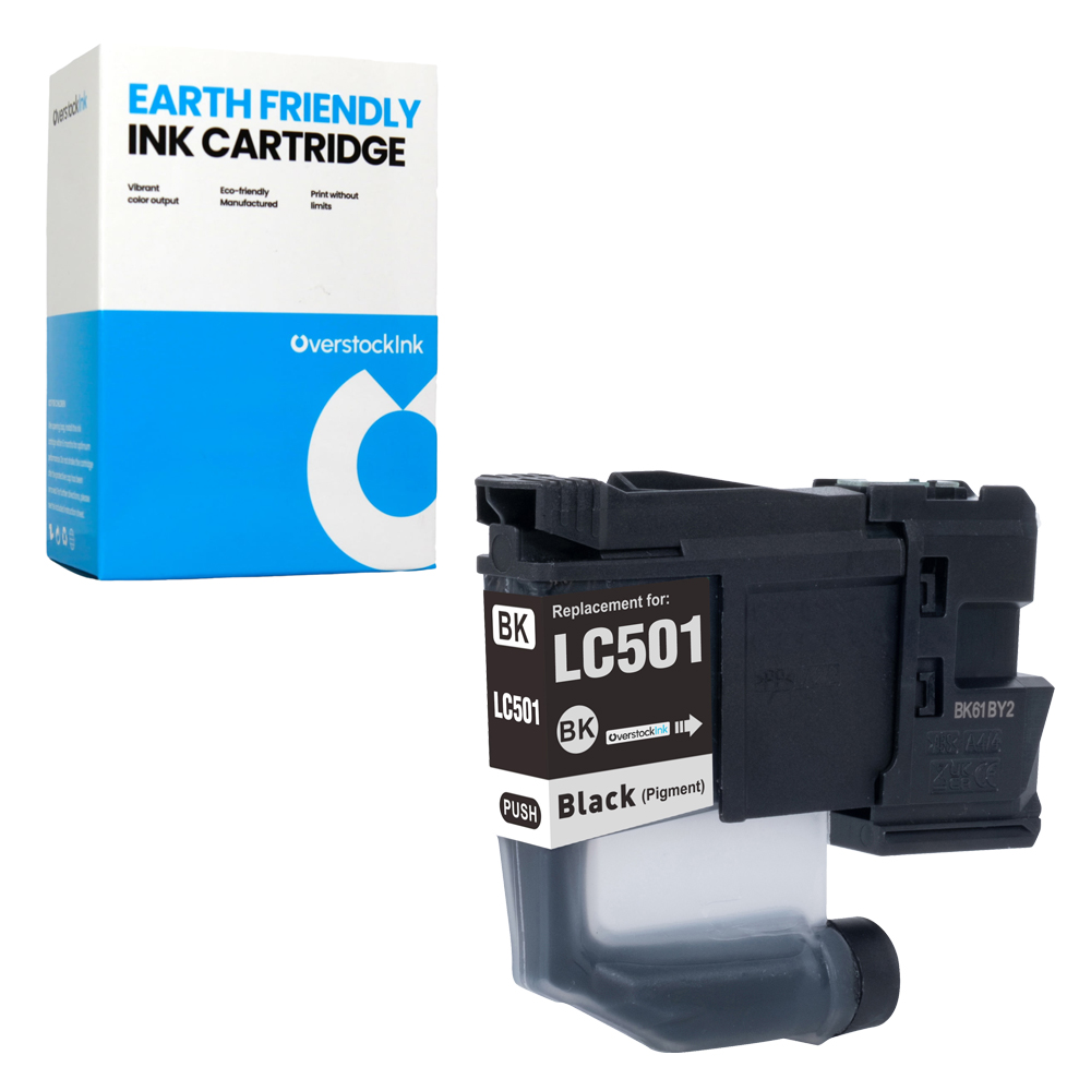 Compatible Black Color Ink Lot fits Brother LC501 MFC-J1260DW J1360DW J1410DW
