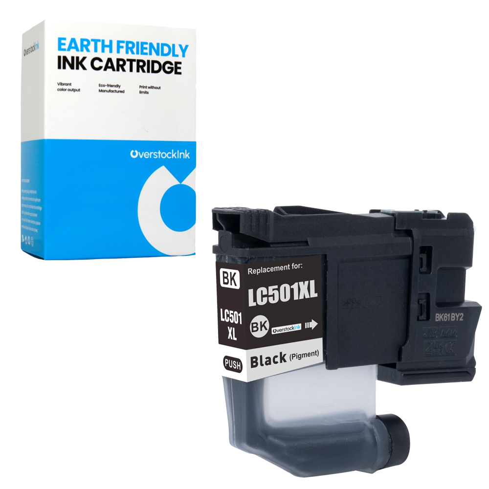 OSI Compatible Black Color Ink Lot fits Brother LC501XL MFC-J1260DW J1360DW