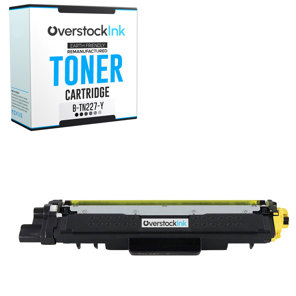Compatible 1PK TN227 Yellow Toner Cartridge fits Brother DCP-L3510CDW L3550CDW