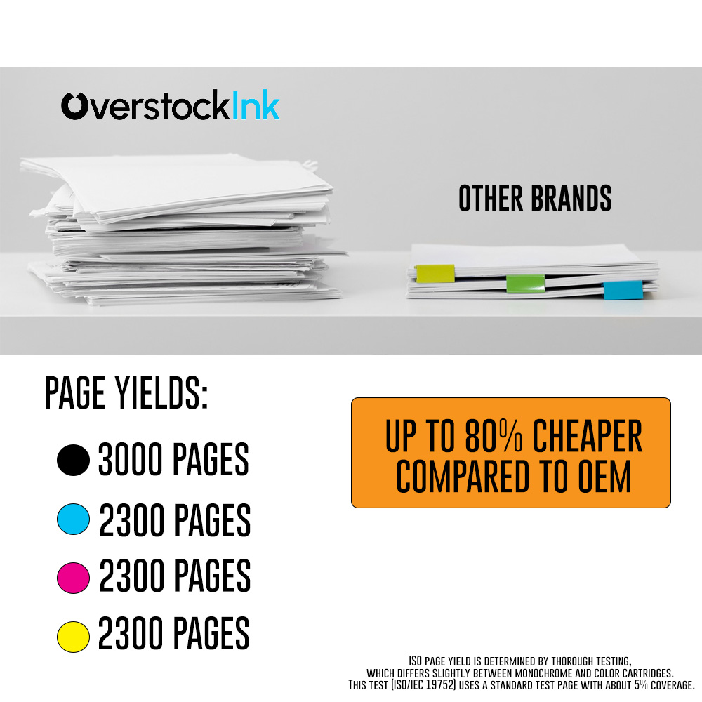 4-Pack Compatible OSI TN229XL Toner fits Brother HL-L3220CDW L3280CDW L3295CDW 