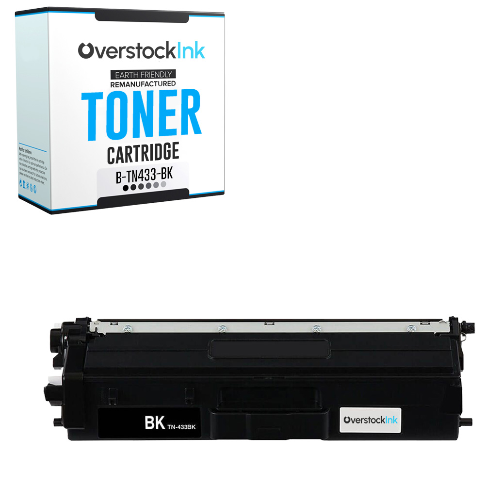 Lote de tinta color negro compatible con OSI para cartuchos Brother TN433 - Imagen 4 de 14