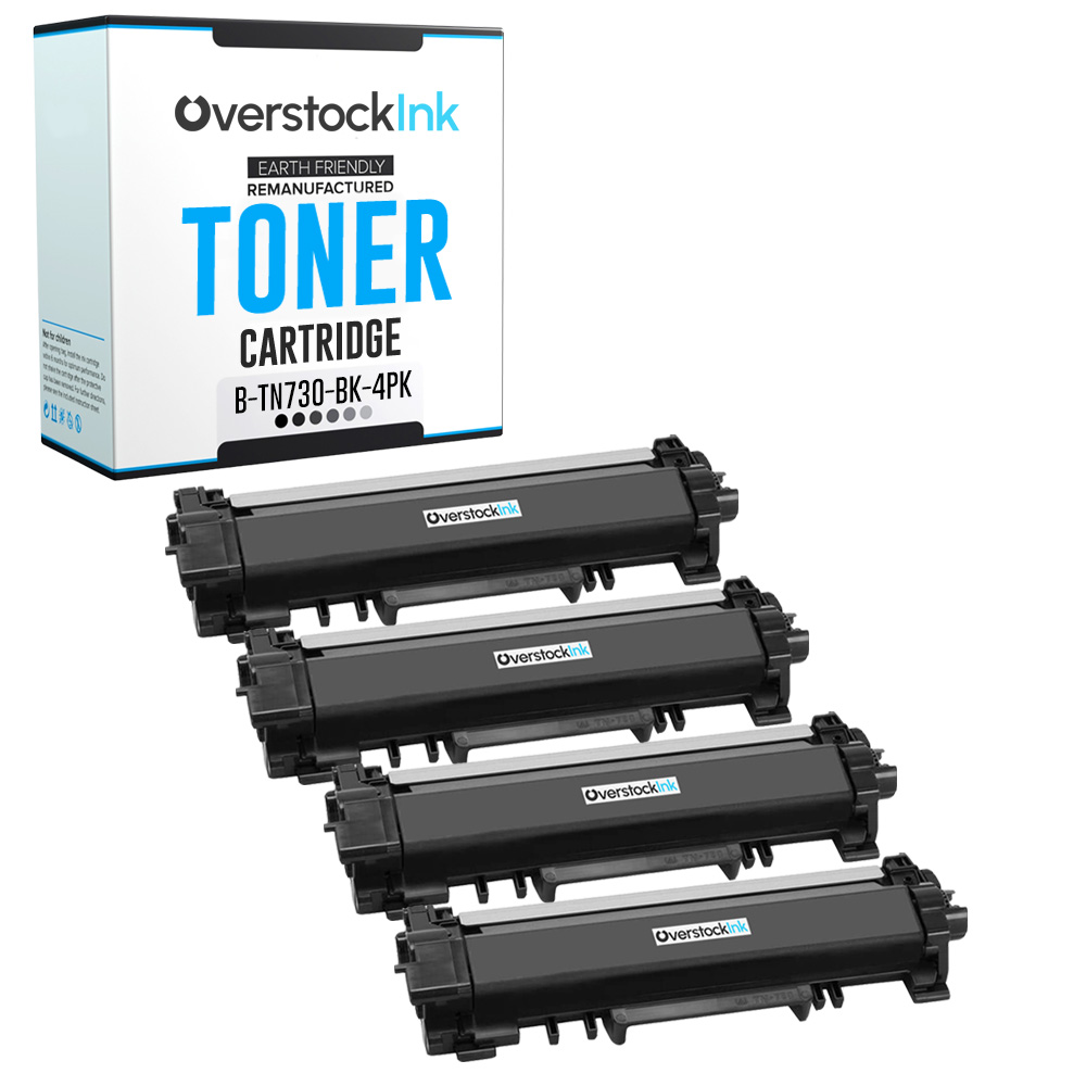 OSI Black Toner Cartridge Combo Pack Lot fits for Brother TN730 - 第 7/10 張圖片