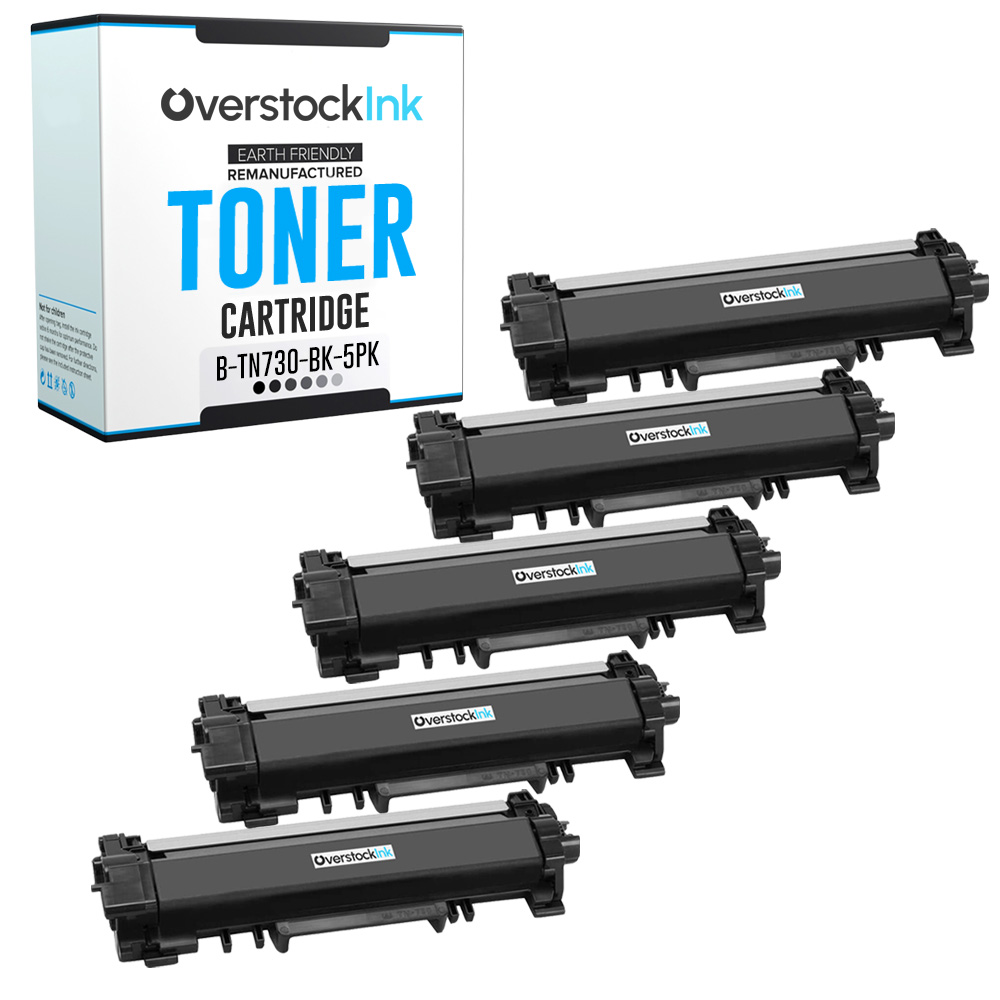 OSI Black Toner Cartridge Combo Pack Lot fits for Brother TN730 - 第 8/10 張圖片