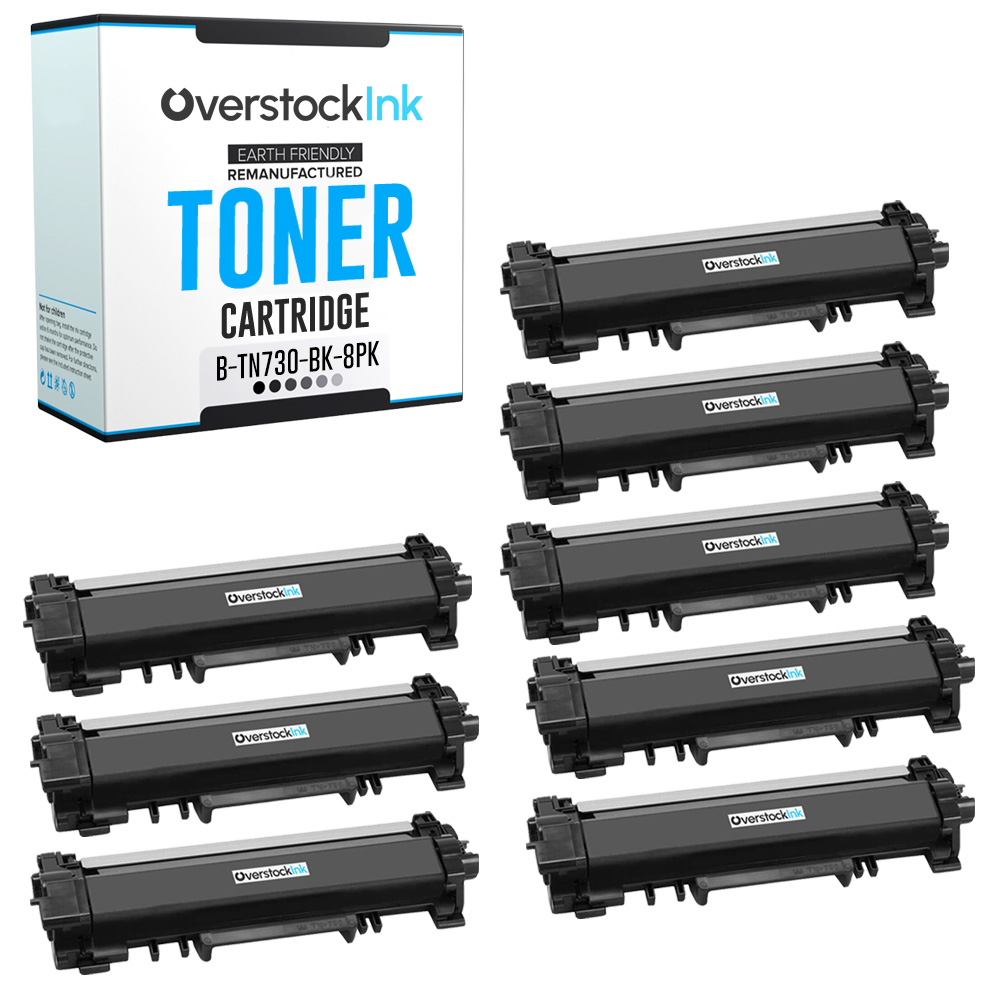 OSI Black Toner Cartridge Combo Pack Lot fits for Brother TN730 - 第 9/10 張圖片