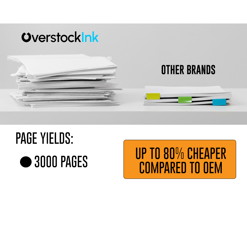 OSI 1PK Compatible Brother TN760 Toner Cartridge fits Brother HL-L2325DW L2510D