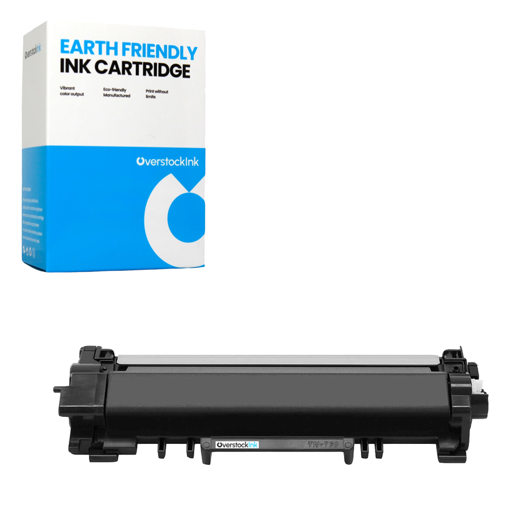 OSI 1PK Compatible Brother TN760 Toner Cartridge fits Brother HL-L2325DW L2510D