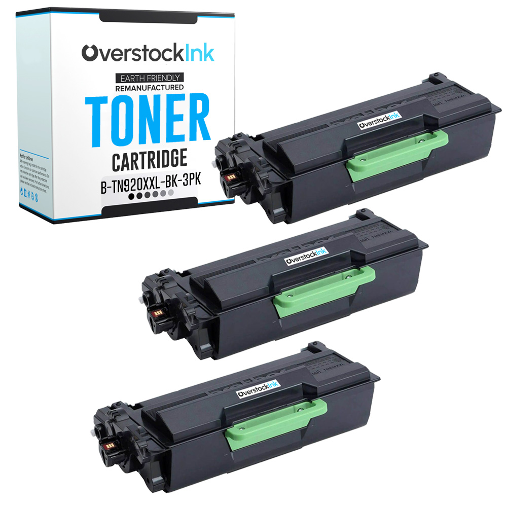 Compatible Black Toner Cartridge Lot Combo Pack fits for Brother TN920XXL - Picture 6 of 11