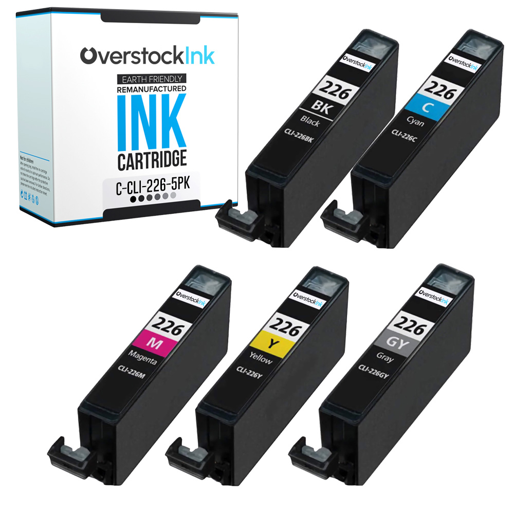 Lote de tinta PGI-225 CLI-226 para Canon 225 226 paquete combinado compatible con PIXMA - Imagen 15 de 19