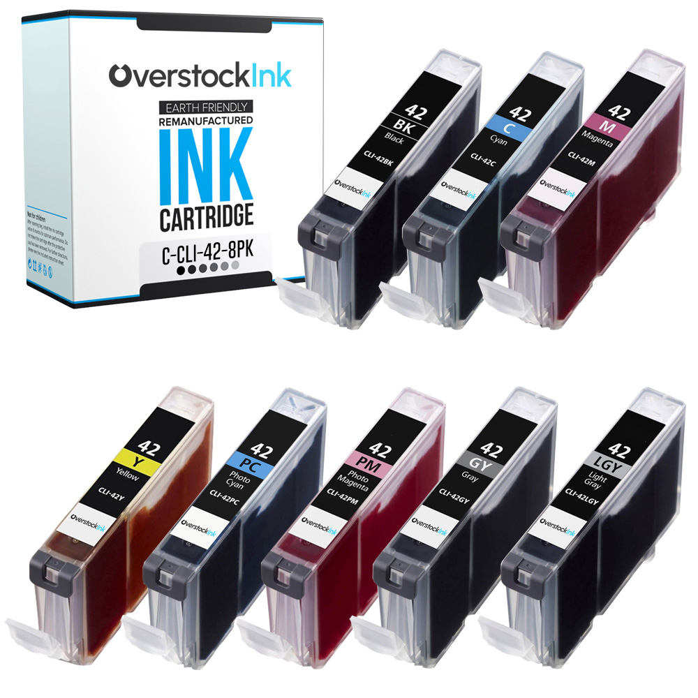 Lote de cartuchos de tinta compatibles CLI-42 para Canon 42 se adapta a impresora PIXMA PRO-100 - Imagen 13 de 13