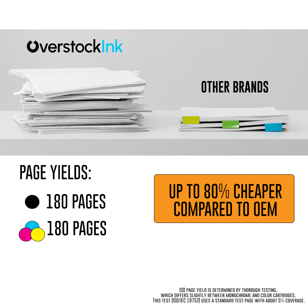 5PK PG-245 Black Ink Cartridge Compatible for Canon PIXMA MX492 TR4500 TR4520